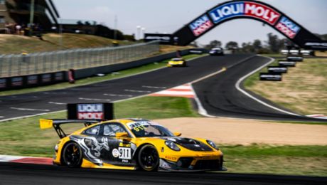 Best Porsche finishes fourth at Bathurst, victory in the Pro-Am class