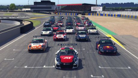 Porsche Esports-Meisterschaft mit hochkarätigen Simracern