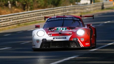 Five Porsche 911 RSR qualify for the Hyperpole at Le Mans