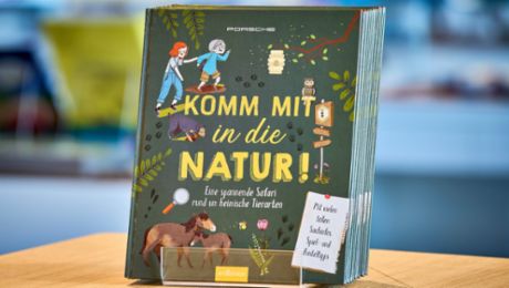„Komm mit in die Natur!“: Das Kinderbuch zur Porsche Safari