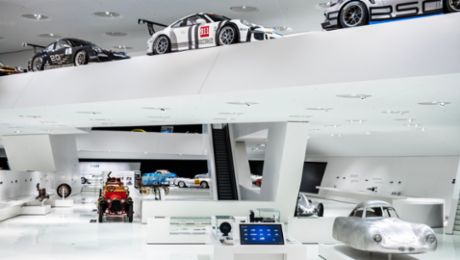 Neuer Einstieg in die Dauerausstellung des Porsche Museums
