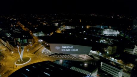 Das Porsche Museum veranstaltet seine erste digitale Sound Nacht