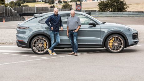 One Porsche family: Jürgen and Lars Kern