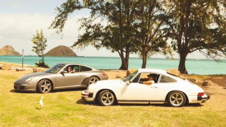 Porsche en el paraíso