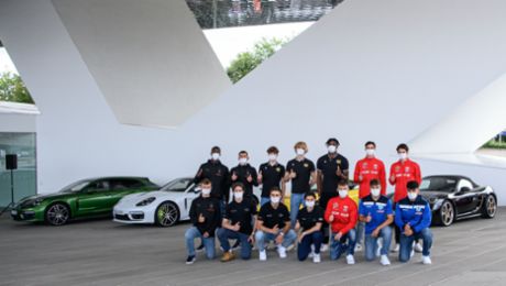 Porsche Turbo Award 2021: Nachwuchssportler für ihre Leistungen ausgezeichnet