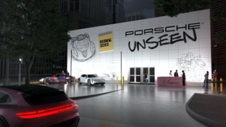 Porsche öffnet auf der South by Southwest® den Skizzenblock