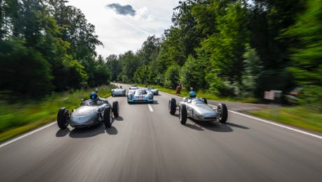  Vehículos legendarios del Museo Porsche estarán en el Solitude Revival