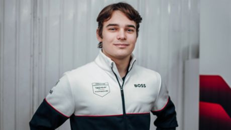 David Beckmann neuer Test- und Ersatzfahrer des TAG Heuer Porsche Formel-E-Teams