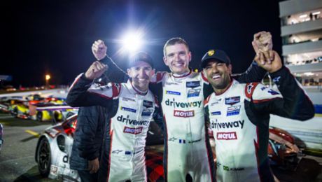 Matt Campbell and Mathieu Jaminet claim the 2022 IMSA Drivers’ Championship with Porsche customer team