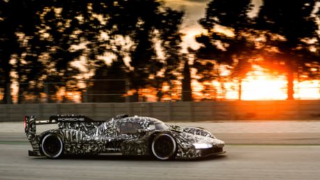 The LMDh racing car has completed more than 6,000 test kilometres