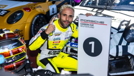 Dylan Pereira fährt auf dem Nürburgring zum zweiten Saisonsieg