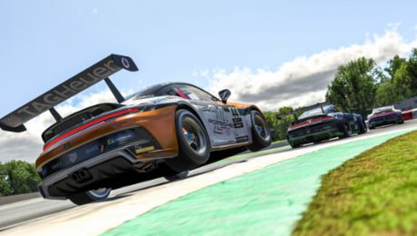 Diogo C. Pinto defends his lead in the Porsche Esports Supercup