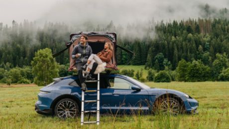 Pitch perfect: the new Porsche Roof Tent Experience