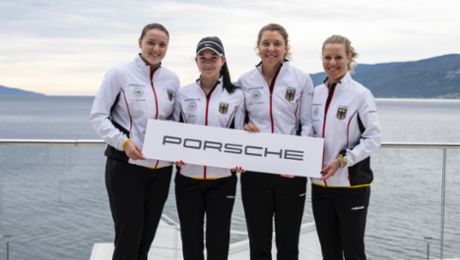 Porsche Team Deutschland spielt in der Weltgruppe der besten Tennis-Nationen