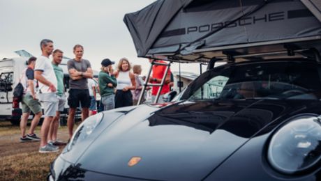 Undercover boss: camping at Le Mans with Porsche’s CEO