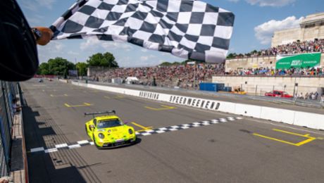 Manthey EMA driver Thomas Preining repeats last year’s win at the Norisring
