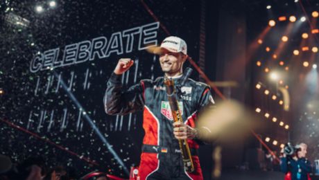 Two wins for Pascal Wehrlein and Porsche at the Formula E weekend in Diriyah