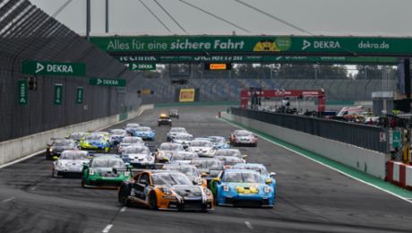 Porsche-Junior Bastian Buus feiert in turbulentem Rennen ersten Saisonsieg