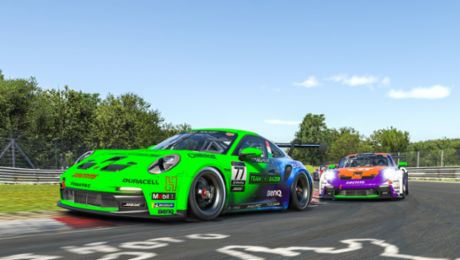 Alessandro Bico clinches his second win of the season at the Nordschleife