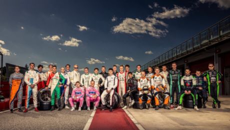 Junge Fahrer dominierten die 31. Saison des Porsche Supercup