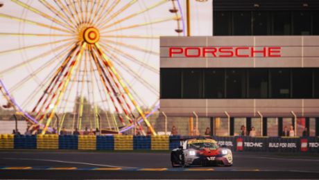 Porsche busca su primera victoria absoluta en las 24 Horas de Le Mans virtuales