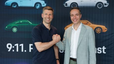 9:11. Porsche. Podcast mit Thomas Hitzlsperger