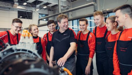 Jetzt für einen Ausbildungsplatz bei Porsche Leipzig bewerben!