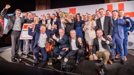 Porsche Werk Leipzig erhält den Award „Fabrik des Jahres“ 