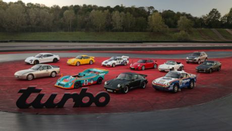 Porsche feiert „50 Jahre Turbo“ auf der Retro Classics