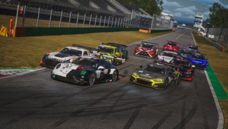 Porsche-Werksteam holt Rang drei der ESL R1-Teamwertung