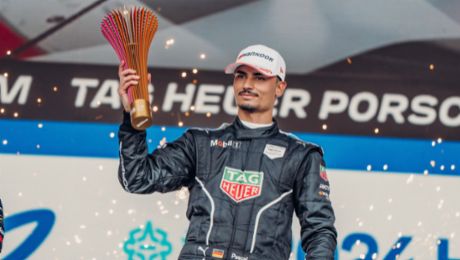 Victoria en México para el equipo TAG Heuer Porsche en el arranque de la Fórmula E