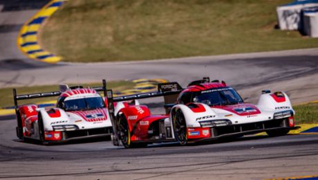 Porsche startet aus der ersten Reihe in die Titeljagd auf der Road Atlanta