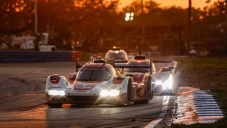 Porsche verteidigt Meisterschaftsführung mit Podestplatz in Sebring
