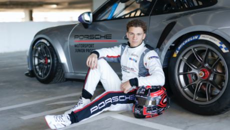 Porsche-Junior Alessandro Ghiretti bestreitet drei Markenpokale parallel