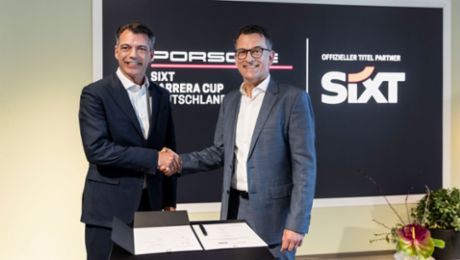 Porsche Deutschland und SIXT beschließen Partnerschaft