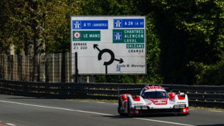 Porsche schließt Le-Mans-Vorbereitungen mit erfolgreichem Test ab