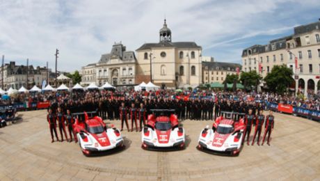 Porsche bei den 24 Stunden von Le Mans