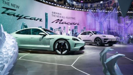 Two market premieres for Porsche at Auto China 2024