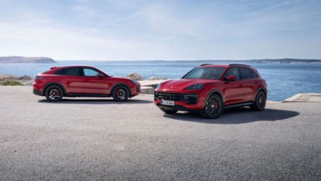 Precise and dynamic: the new Cayenne GTS models