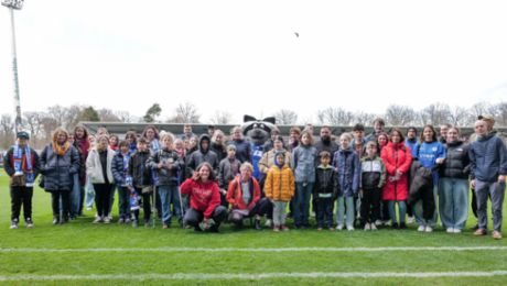 Stuttgarter Kickers laden zum ersten Porsche Kids Day ein