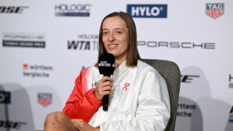 Porsche Tennis Grand Prix 2025: Transcripts