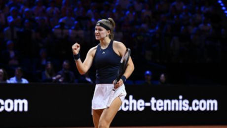 Finale in der Porsche-Arena: Karolina Muchova gegen Elena Rybakina