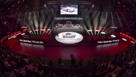 The eighth Sound Night in the Porsche Arena
