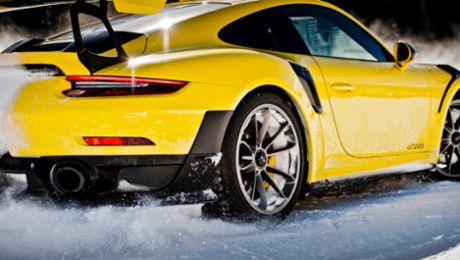 Возрождение традиции: «Ледовая гонка» Porsche