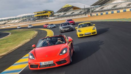Le Mans Unravelled, revisited in Porsche road cars driven by journalists