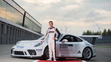 Julien Andlauer wird neuer Porsche-Junior