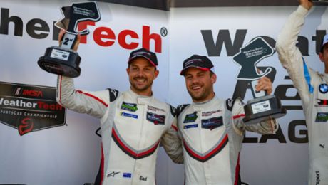 IMSA: Porsche GT Team in Taktikkrimi auf Platz zwei