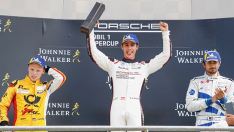 Lights-to-flag victory for Porsche Junior Preining