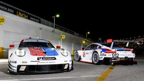 Porsche flies Brumos colours at Daytona and Sebring