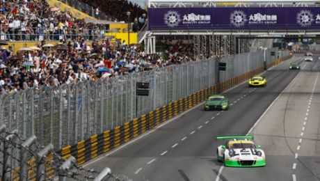 Macau: Best Porsche 911 GT3 R second